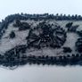 vintage Tin box, vintage glass beads, vintage lace Haberdashery Image 6