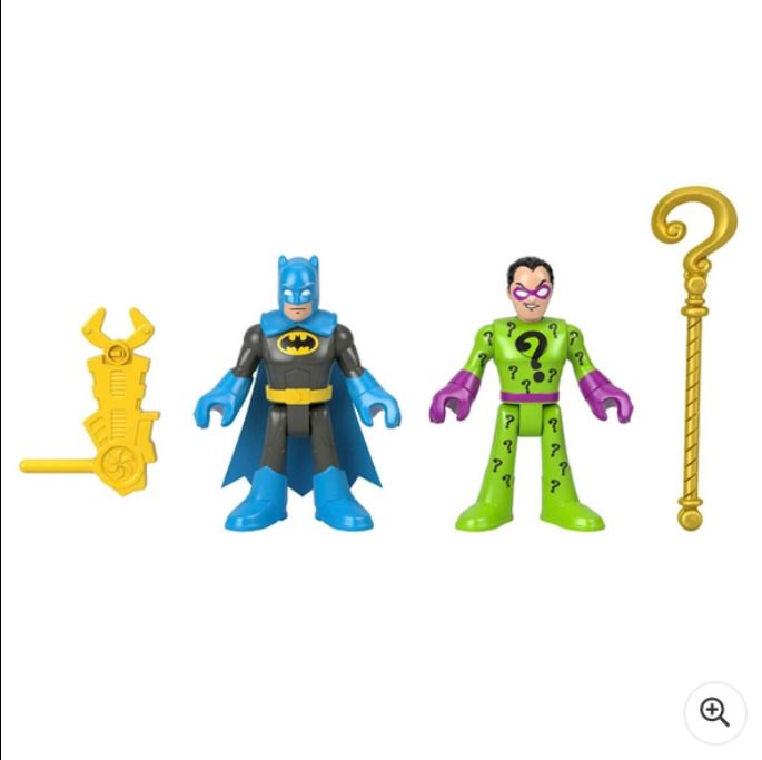 BRAND NEW Imaginext DC Super Friends Batman & The Riddler