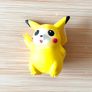 Vintage TOMY Pokemon Pikachu Peace Sign Figure CGTSJ 1999 Gen 1 Image 3