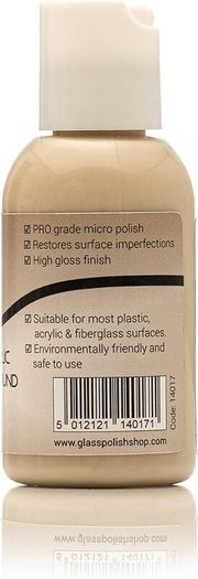 Glass Polish 14019 Plastic and Acrylic Polishing Compound, Micro-Polish and High Glossy Finish 250ml