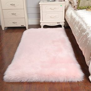 Super Soft Fluffy Faux Sheepskin Rug, Shaggy Silky Plush Carpet For Bedrooms Rugs Living Room Kids Rooms Decor Bedside Rugs MULTIPLE SIZES/COLOURS AVAILABLE (FREE SHIPPING)