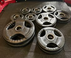 Olympic Weights + Olympic Barbell