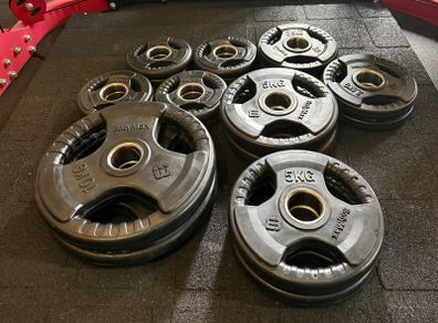 Olympic Weights + Olympic Barbell