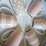 PRICE REDUCED FROM 50 >>>> Set of 6 Bone China Mugs - Spots & Stripes Party Pack Image 4