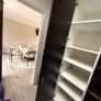 Luxury Dark Walnut High-Gloss Storage Cabinet Image 5