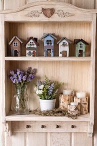 handcrafted tiny wooden houses!