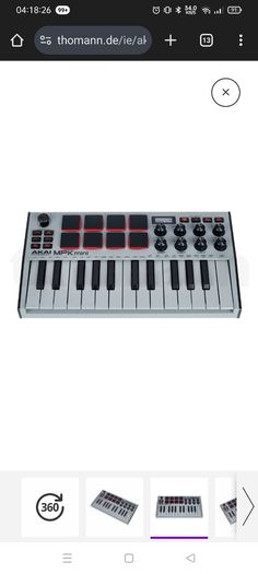 Akai MPK Mini MK3 Grey