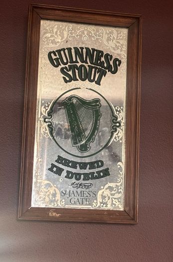Guinness mirror
