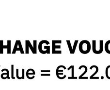 CEX Voucher of 122 euros