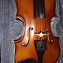 Violin, 1/16 size, for beginners, case, bow and rosin included Image 4