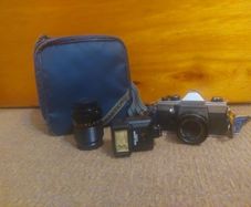 Praktica Film Camera MTL 50 inc 2 lens and case