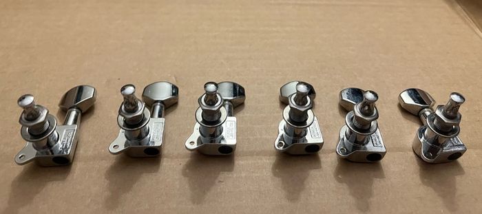 Stratocaster machine heads tuners 6 line electric guitar Jackson esp Ibanez charvel telecaster Fender parts accessories