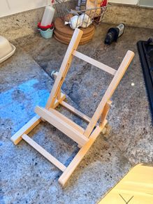 Wooden Cook Book Stand