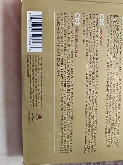 Michael Jackson & Jackson 5  3CD - The Motown Years