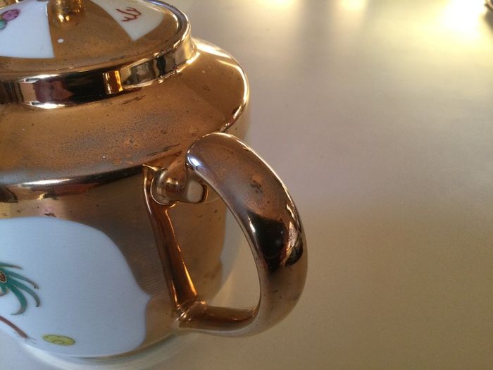 Ceramics - Vintage Chinese Teapot,