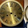 brass wall clock Ansonia clock company for parts /repair Image 2