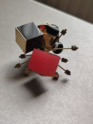 Surrealist Art Brooch Atomic Style