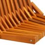 Folding Garden Chairs 2 pcs Brown 56 x 69 x 84 m Image 3