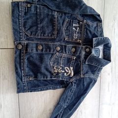 Boys Next brand denim jacket. Age 2 / 3. Easy opening popper buttons.    2