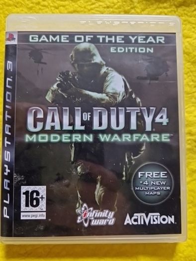 Call of Duty 4 Game of the Year edition PlayStation3 ps3 games Original