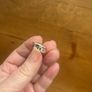 Silver garnet ring Image 4