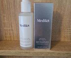Medik8 Total Moisture Daily Cleansing Gel. 145mL and Medik8 Crystal Retinal 3 Serum 30ml. Both full size