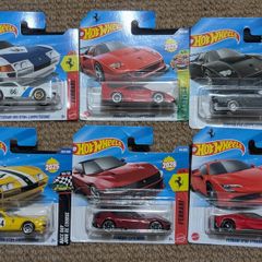 Hot Wheels Ferrari x 6