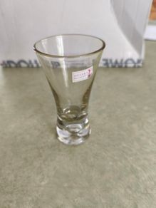 Duiske Glass. Single Shot glass, Killkanny crystal.
