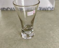 Duiske Glass. Single Shot glass, Killkanny crystal.