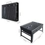 Portable Foldable Charcoal Grill for Outdoor, Stainless Steel BBQ Tabletop Smoker for Picnic, Garden, Terrace, Camping, Travel, Hiking Image 3