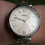FOSSIL Georgia Watch for Women, Quartz movement with Stainless steel or Leather Strap Image 9