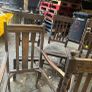 Antique wooden chairs Image 4