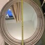 Silver decorative mirror pair Image 5