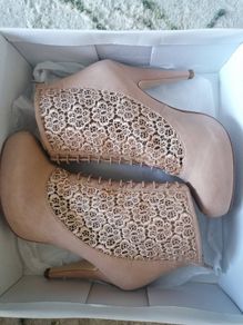 Ankle boots (nude)