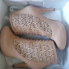 Ankle boots (nude)