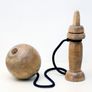 Vintage Traditional Japanese Wooden Toy Game Image 2