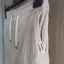Beige linen trousers with adjustable option 9 /10 year old h&m Image 6