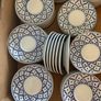 blue and white saucers Image 2