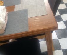 table + chairs