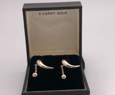 9ct Gold Stud Earrings