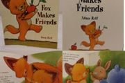 Fox Makes Friends Story Book
