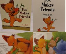Fox Makes Friends Story Book