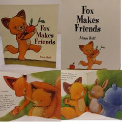 Fox Makes Friends Story Book
