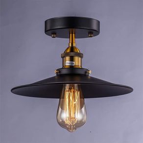 Vintage Ceiling Light, Edison Flush Mounted Retro Style E27 Industrial Ceiling Light Fixture (FREE POSTAGE)