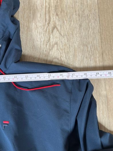 Fila Womens Size XL\42 Light Weight Jacket Wind Breaker - Mesh Lined Blue\Red