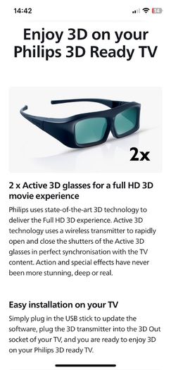 Philips 3D upgrade kit PTA02/00