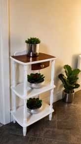 Vintage Side Table with Drawer