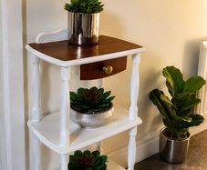 Vintage Side Table with Drawer