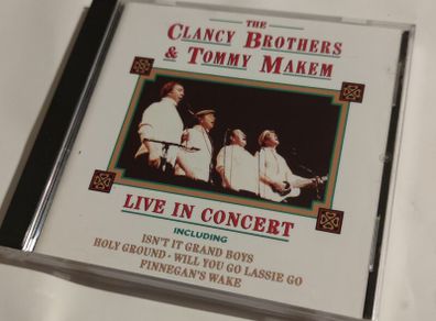 Clancy Brothers & Tommy Makem Live in Concert Cd