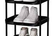 6 Tier Narrow Shoe Rack Storage Stand Slim Space Stackable - Brand New Sealed